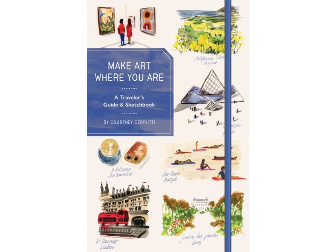 Make Art Where You Are de Courtney Cerruti (Inglés)