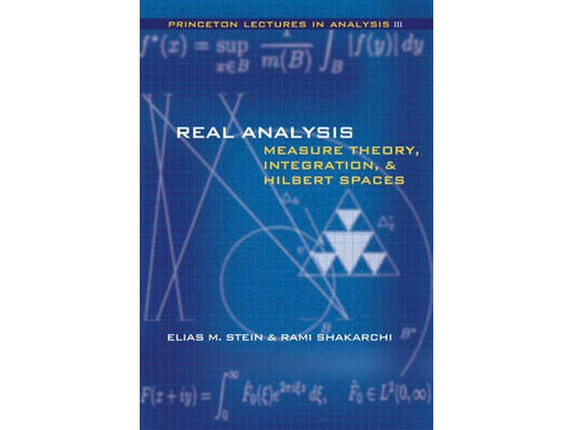 Real Analysis de Elias M. Stein y Rami Shakarchi (Inglés)