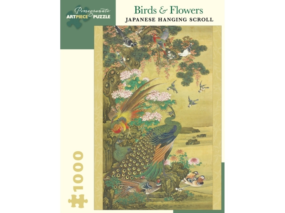 Birds & Flowers by Created by Inc Pomegranate Communications (English)