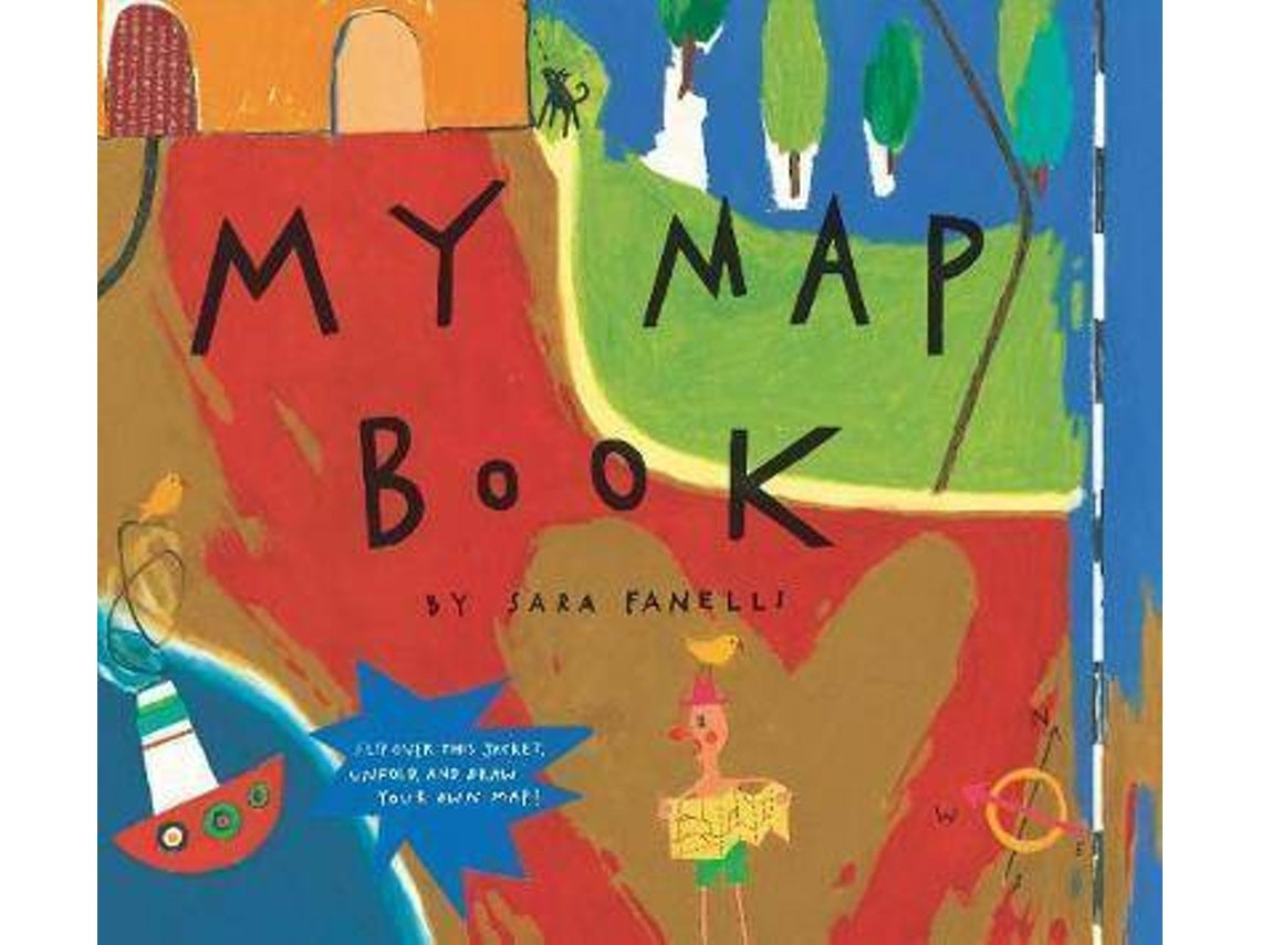 My Map Book by Sara Fanelli (English)