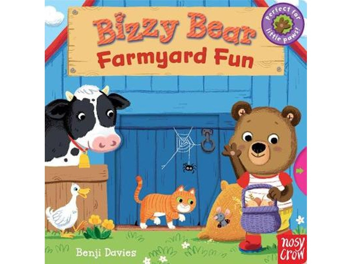 Bizzy Bear: Farmyard Fun de Nosy Crow (Inglés)