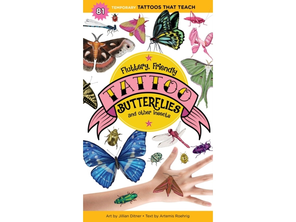 Fluttery Friendly Tattoo Butterflies and Other Insects by Artemis Roehrig (English)
