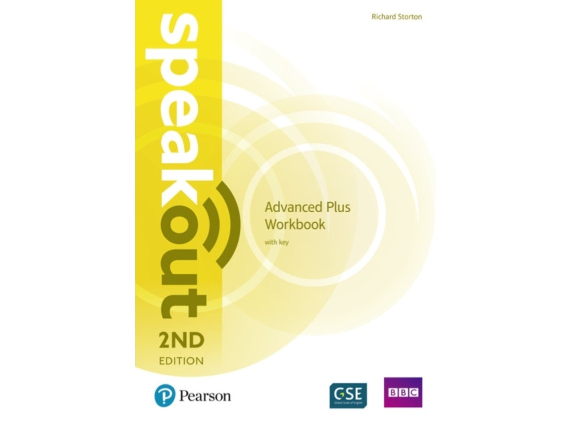 Speakout Advanced Plus Workbook with Key de Richard Storton (Inglés)