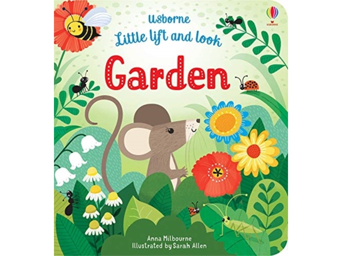 Little Lift and Look Garden de Anna Milbourne (Inglés)