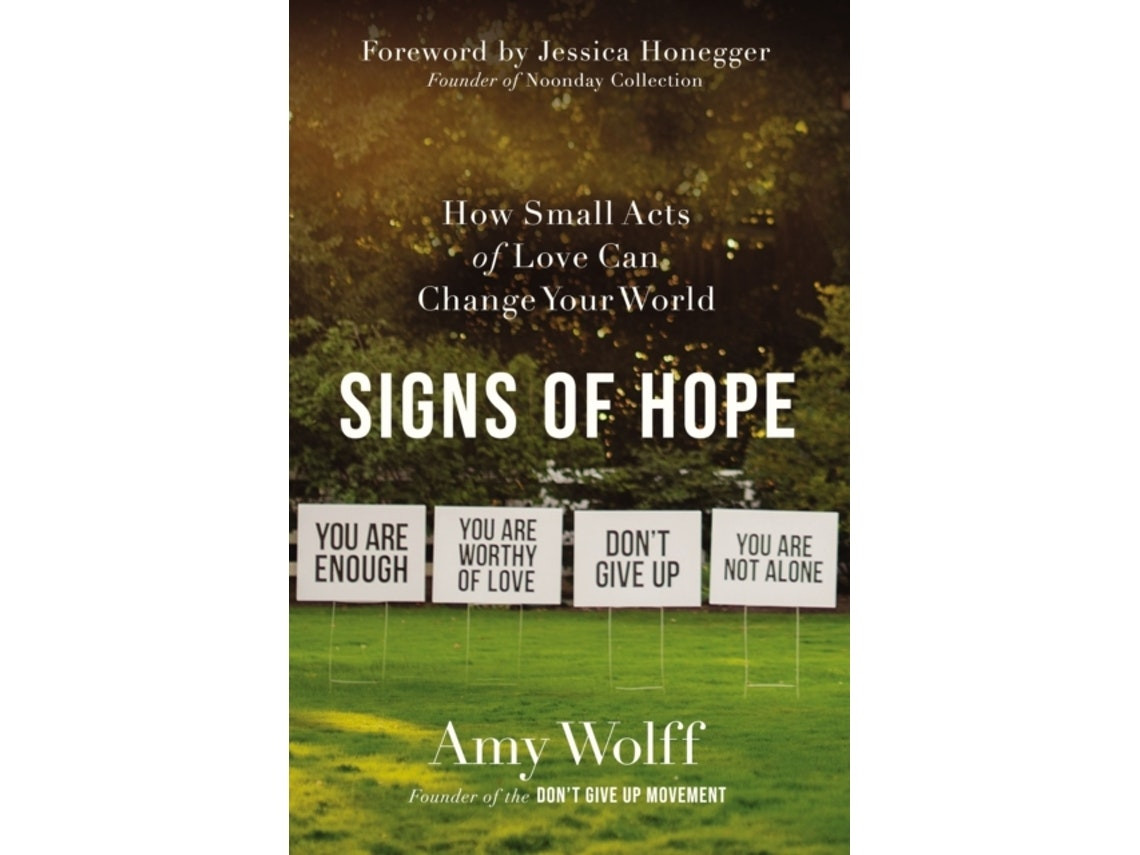 Signs of Hope de Amy Wolff (Inglés)