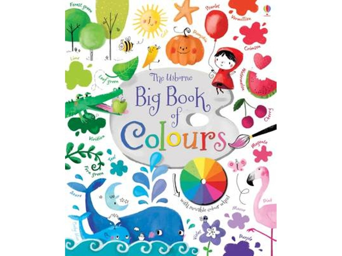 Big Book of Colours de Felicity Brooks (Inglés)
