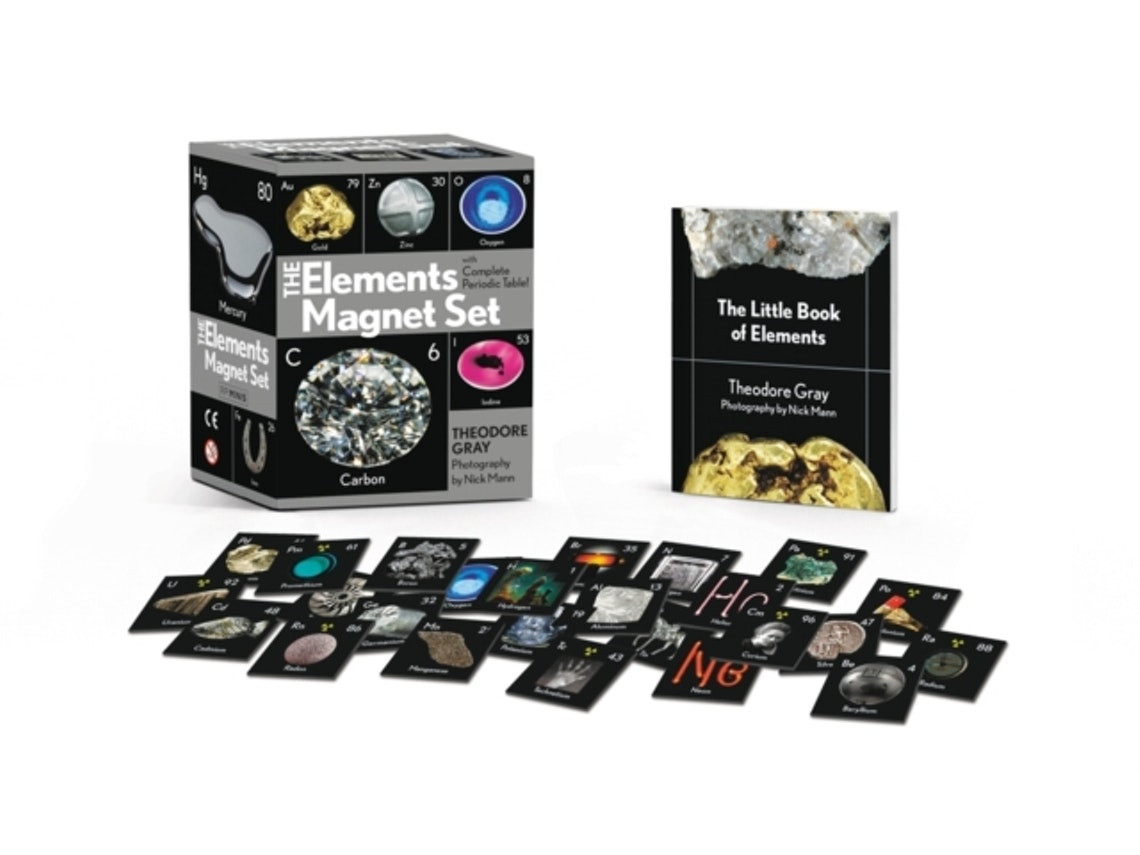 The Elements Magnet Set by Theodore Gray (English)