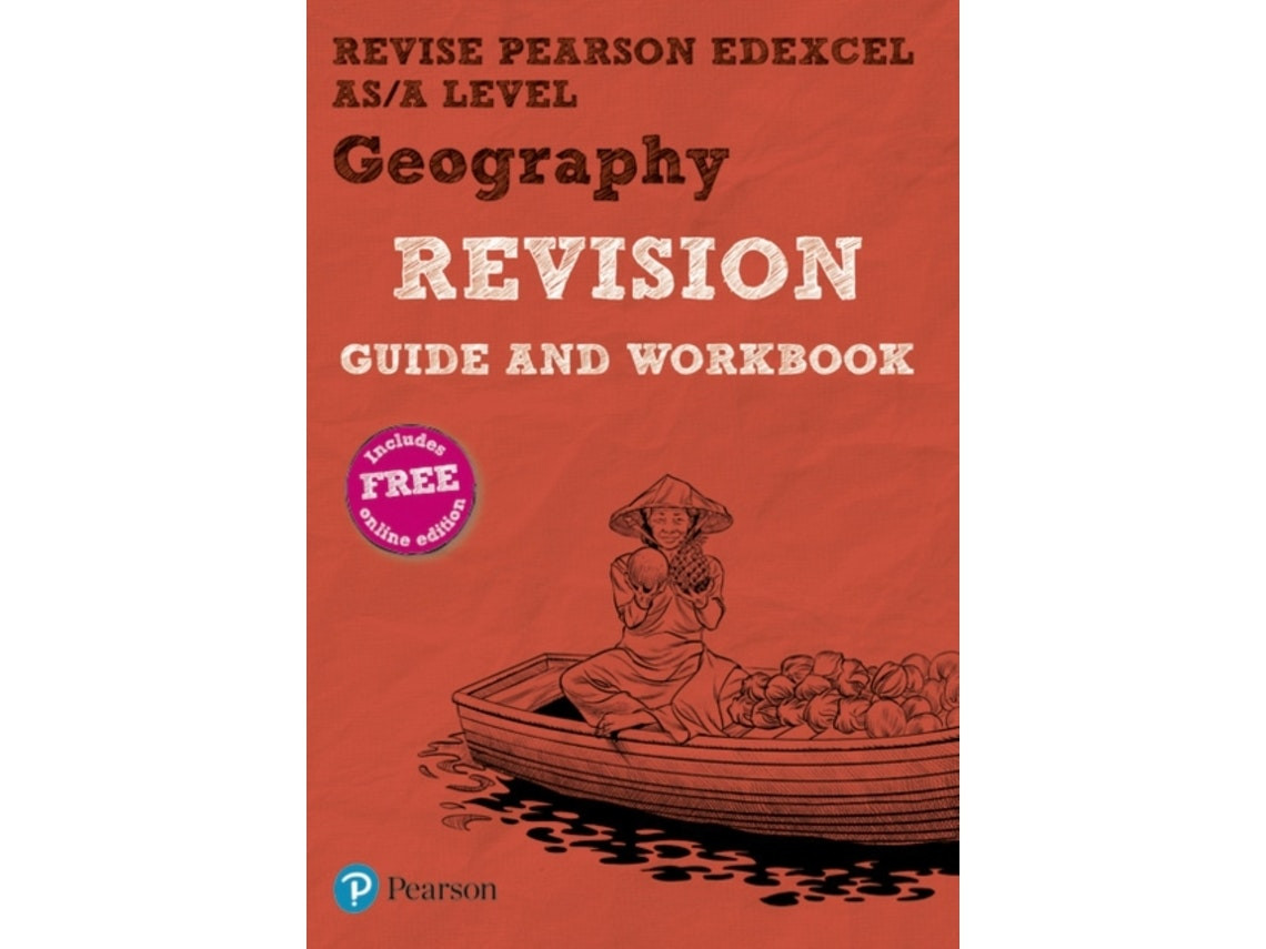 Pearson Revise Edexcel AS/A Level Geography Guía y Cuaderno de Ejercicios de Lindsay Frost y Rob Bircher (Inglés)