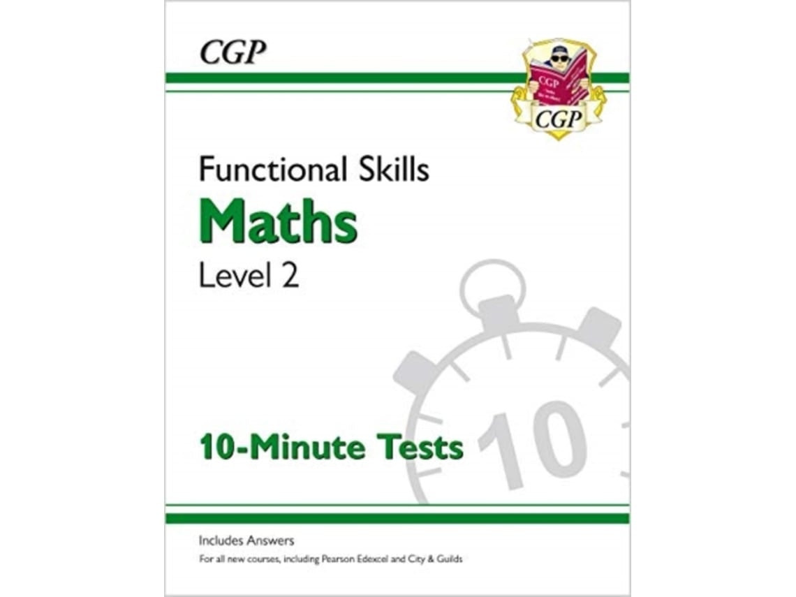 Functional Skills Maths Level 2 de CGP Books (Inglés)