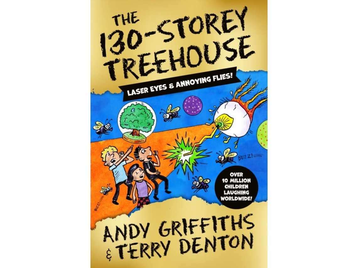 The 130-Storey Treehouse de Andy Griffiths (Inglés)