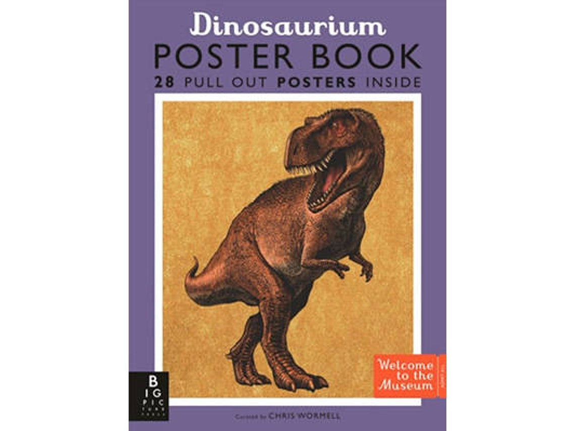 Dinosaurium Poster Book by Lily Murray (English)
