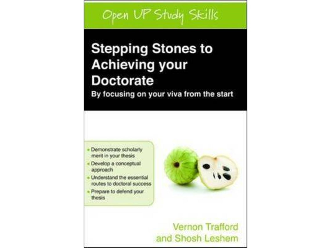 Stepping Stones to Achieving Your Doctorate de Vernon Trafford y Shosh Leshem (Inglés)