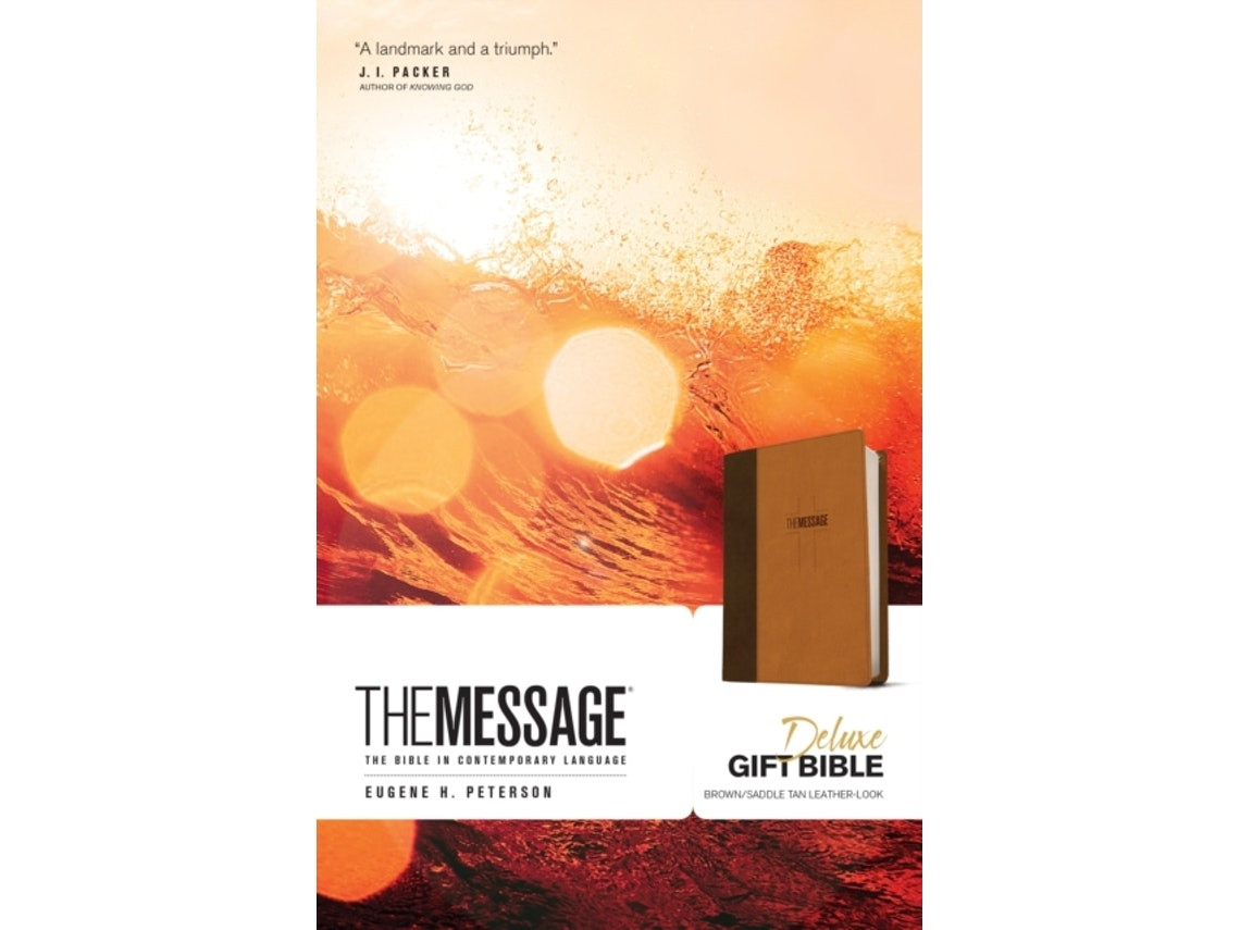 The Message: Deluxe Gift Bible de Eugene H. Peterson (Inglés)