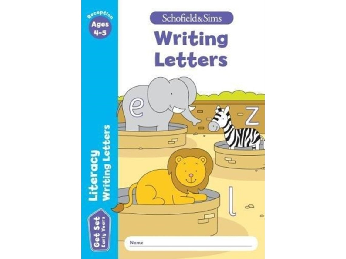 Get Set Literacy: Writing Letters de Sophie Le Schofield & Sims (Inglés)