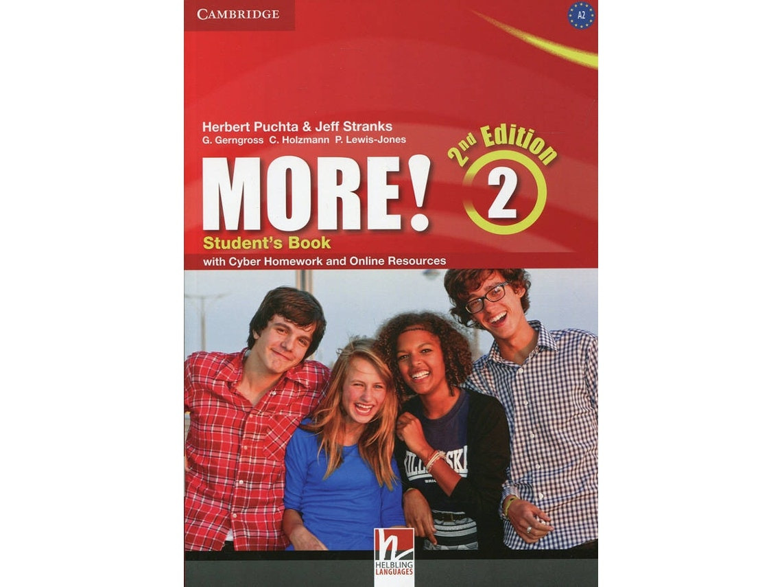 More! 2 Student + Cyber Homework de Varios Autores (Inglés)