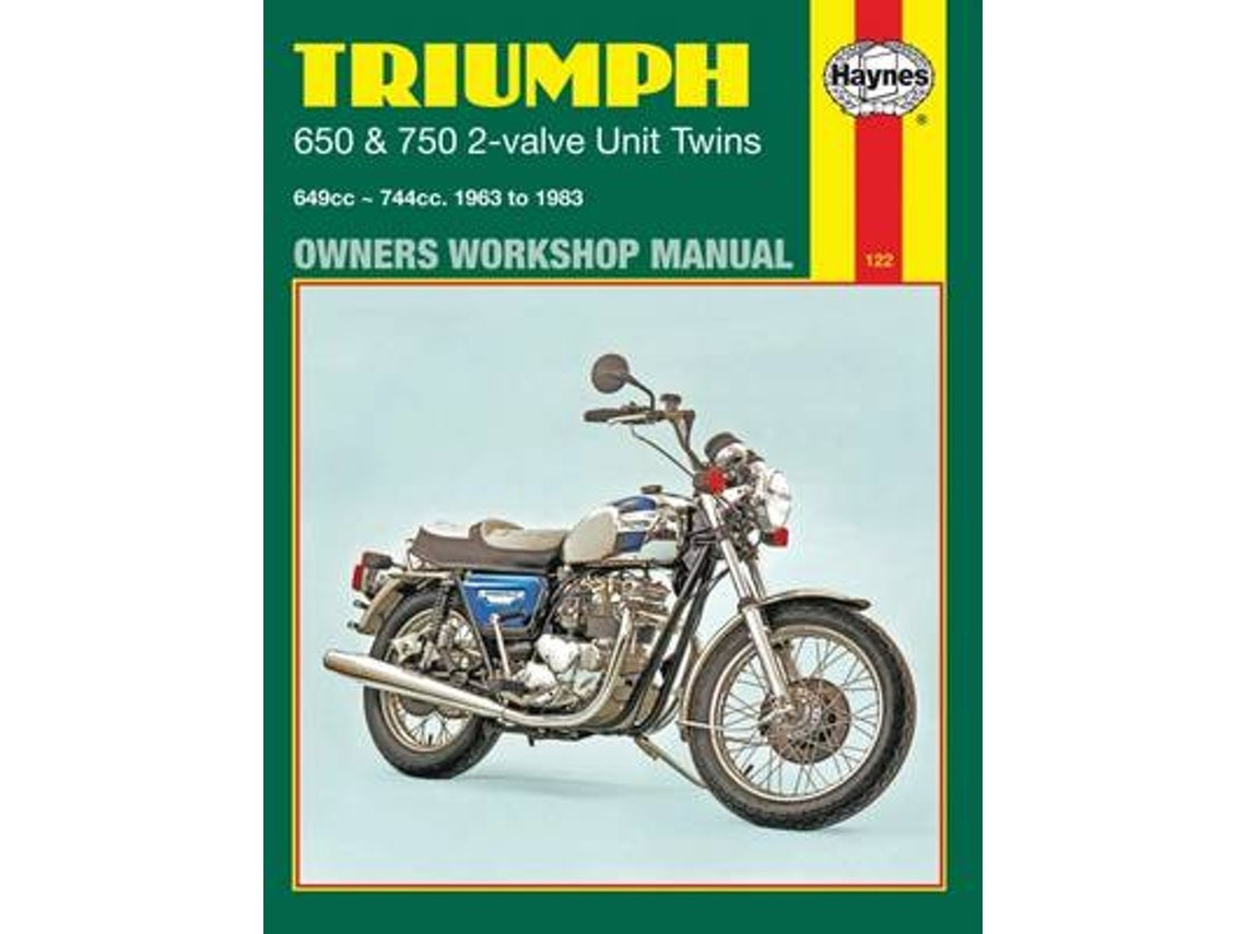 Triumph 650 & 750 2-valve unit twins de Haynes Publishing (inglés)