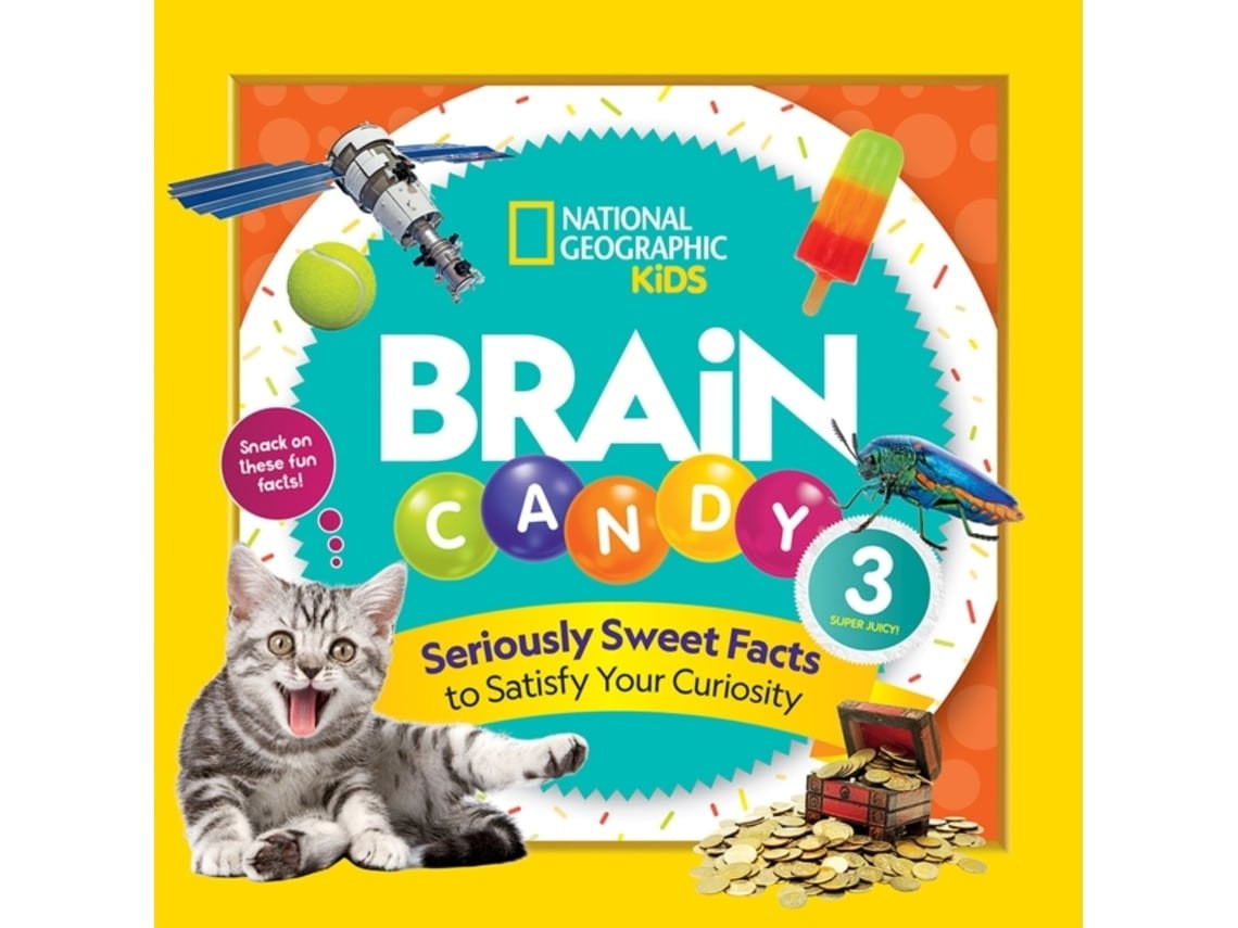 Brain Candy 3 de National Geographic Kids (Inglés)