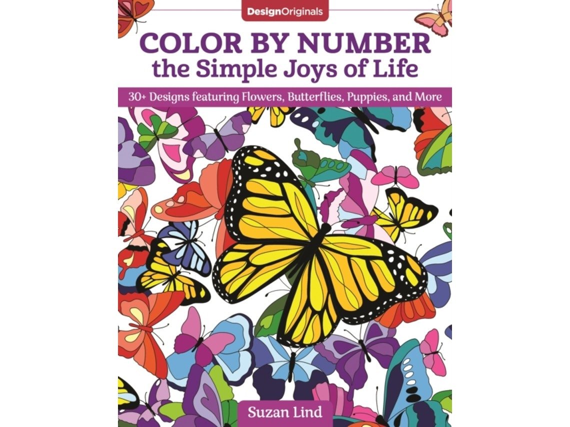 Color by Number The Simple Joys of Life by Suzan Lind (English)