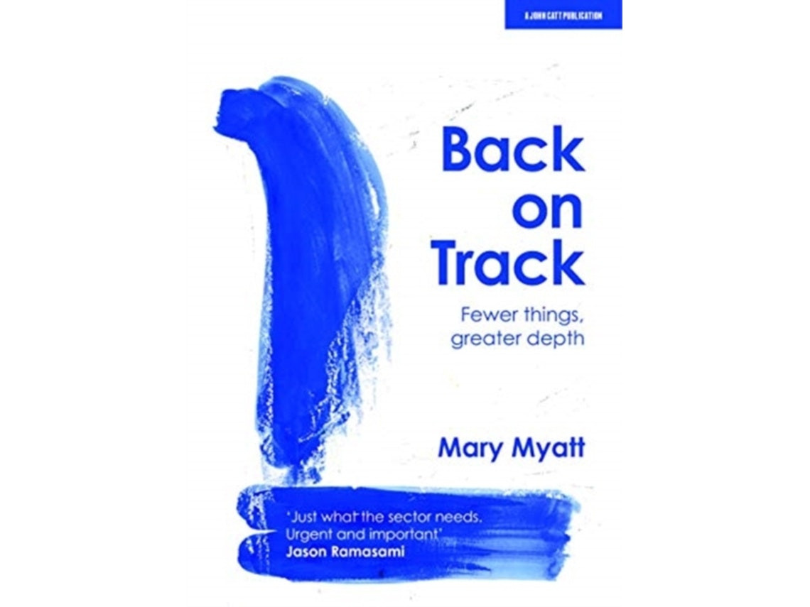 Back on Track de Mary Myatt (Inglés)