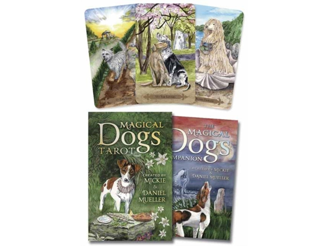 Magical Dogs Tarot de Mickie Mueller y Daniel Mueller (Inglés)