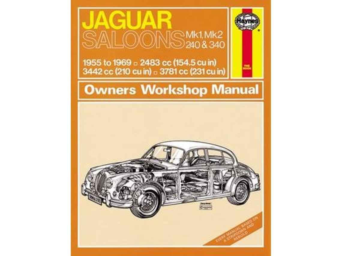 Jaguar MKI y II, 240 y 340 de Haynes Publishing (Inglés)