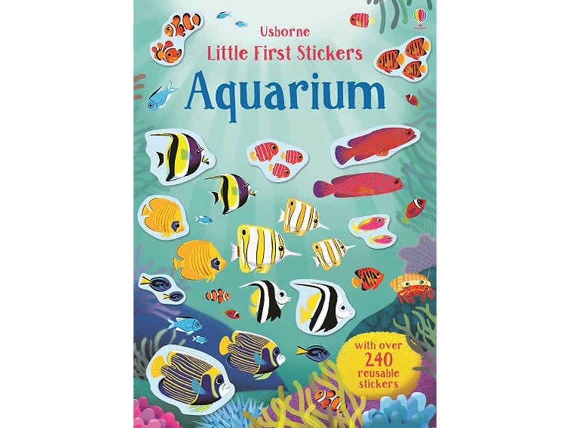 Little First Stickers Aquarium de Hannah Watson (Inglés)