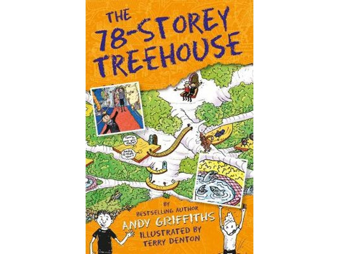 The 78-Storey Treehouse de Andy Griffiths (Inglés)