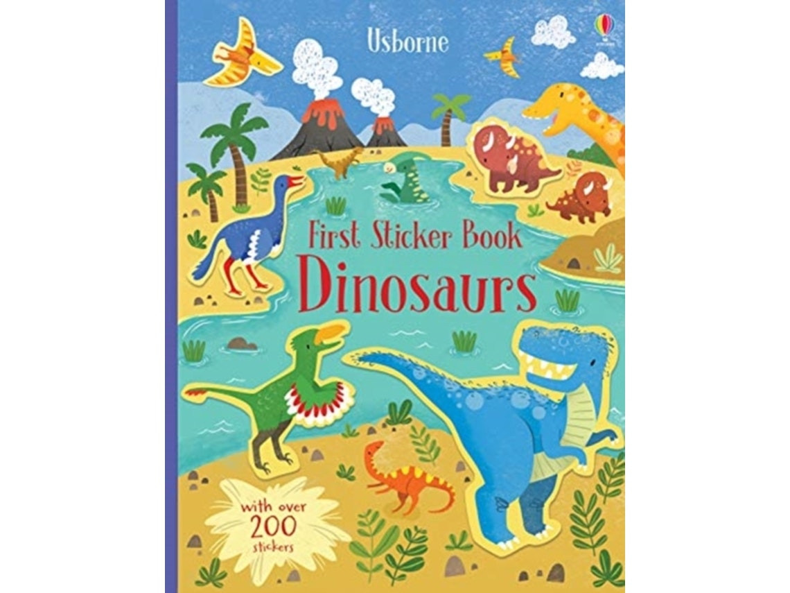 First Sticker Book: Dinosaurs de Hannah Watson (Inglés)