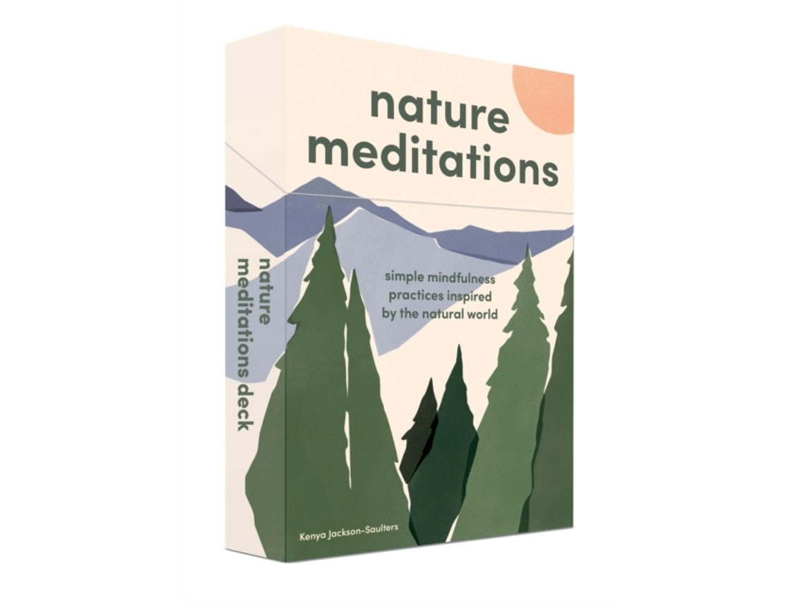 Nature Meditations Deck de Kenya JacksonSaulters (Inglés)