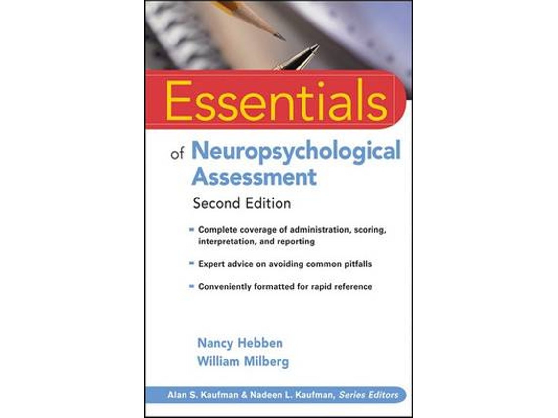 Essentials of Neuropsychological Assessment de N Hebben (Inglés)