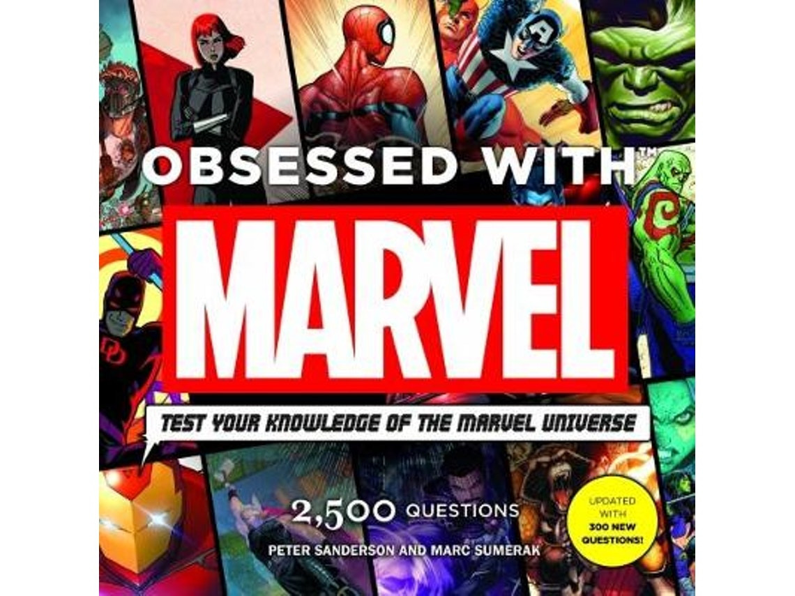 Obsessed With Marvel de Peter Sanderson (Inglés)