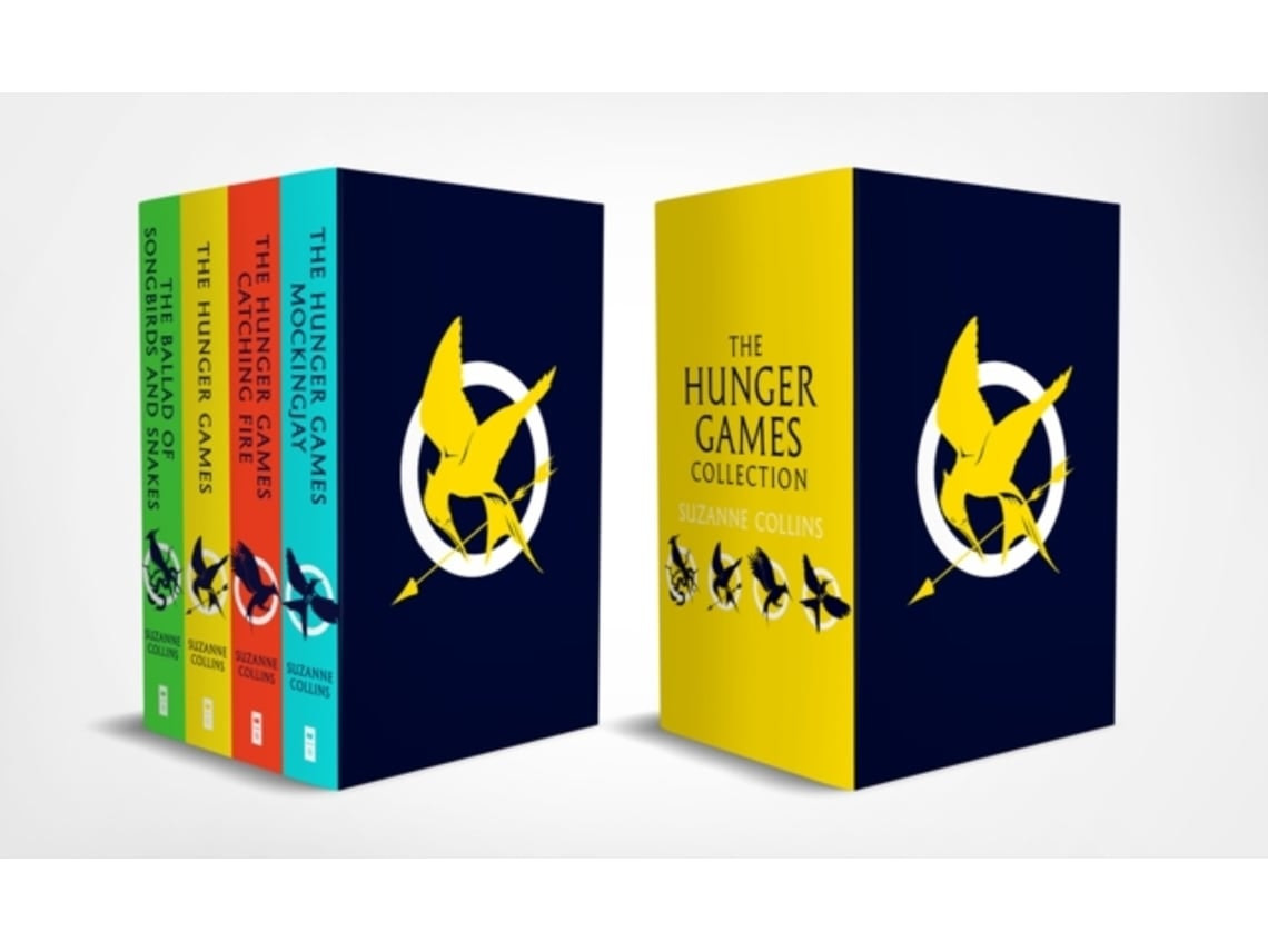 The Hunger Games pack de 4 libros de Suzanne Collins (Inglés)