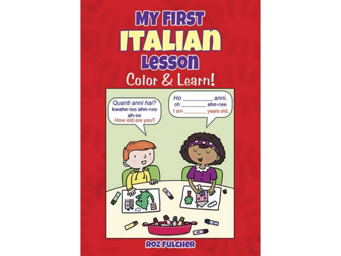 My First Italian Lesson de Roz Fulcher (Inglés)