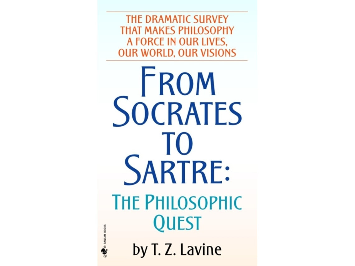 From Socrates to Sartre by T.Z. Lavine (English)