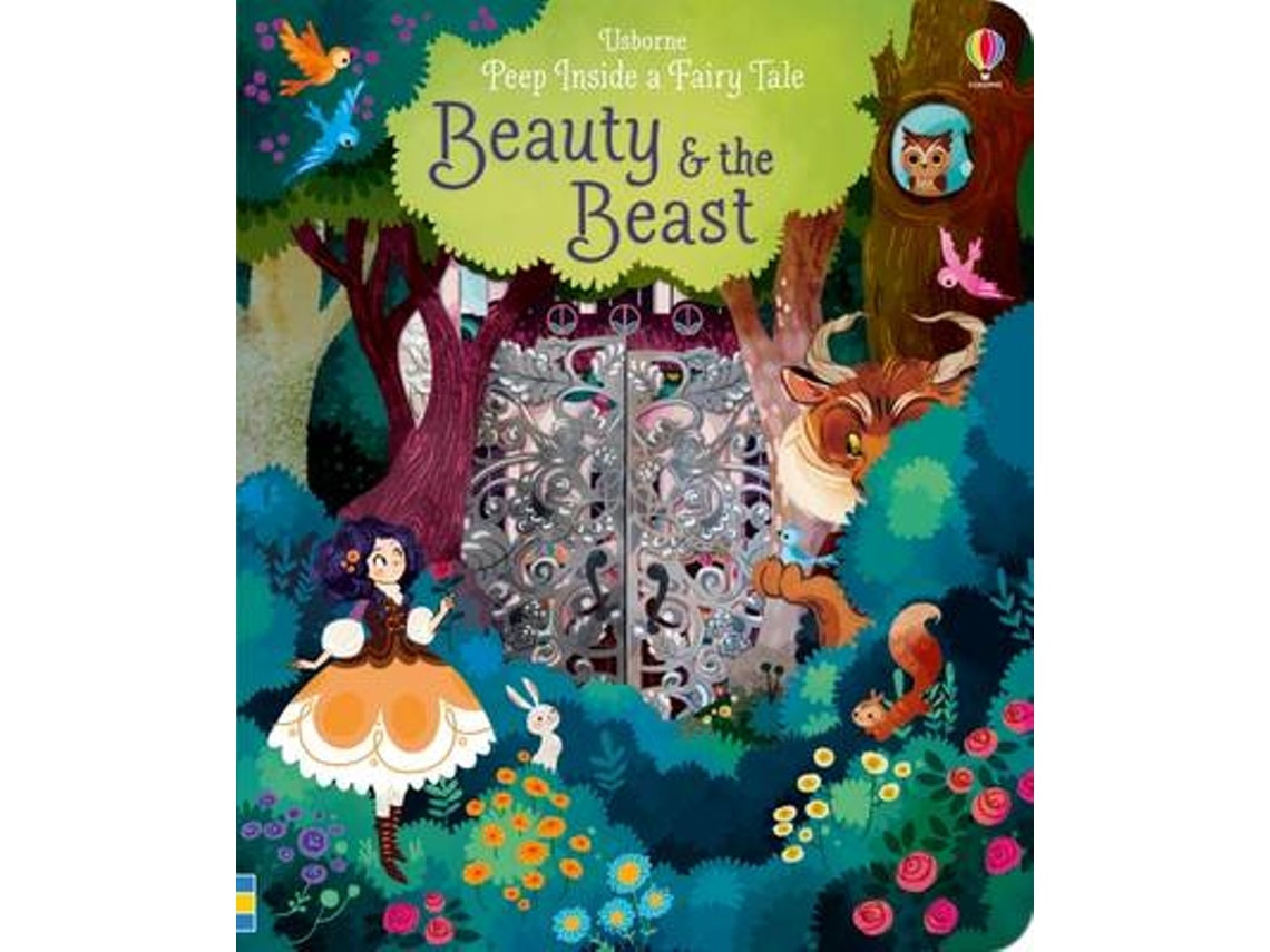 Peep Inside a Fairy Tale: Bella y la Bestia de Anna Milbourne (Inglés)