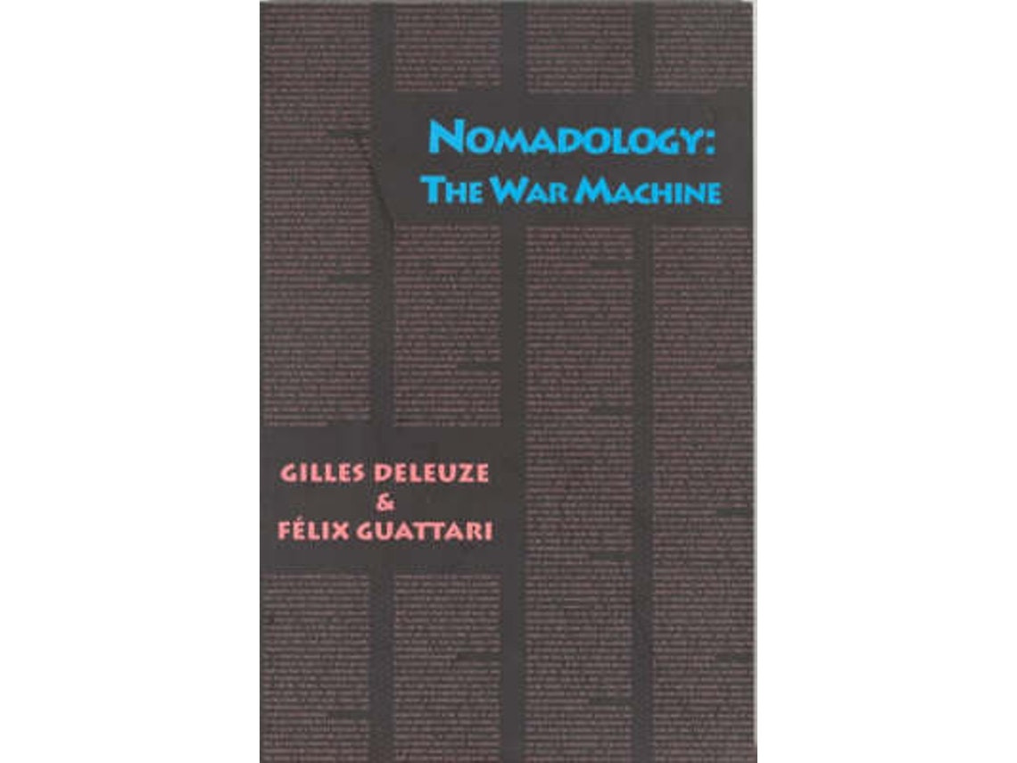 Nomadology de Gilles Deleuze (Inglés)