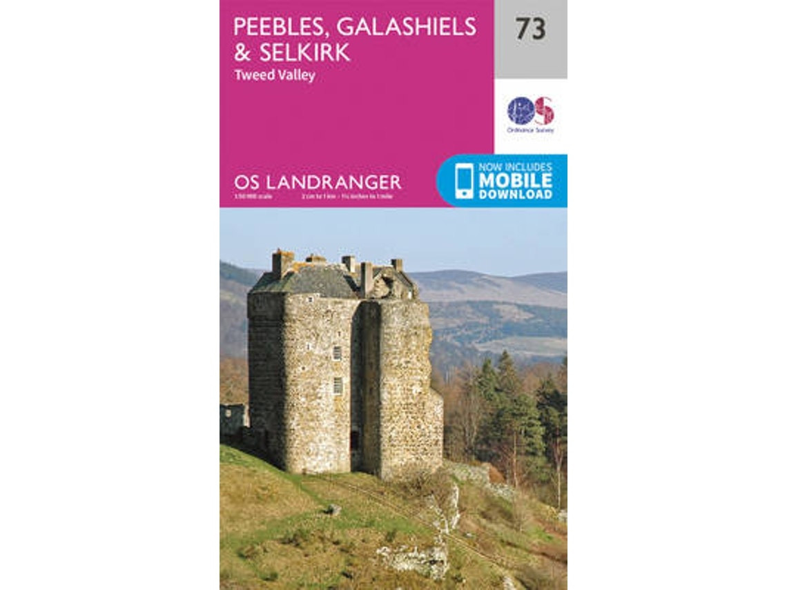 Peebles, Galashiels y Selkirk de Ordnance Survey (Inglés)