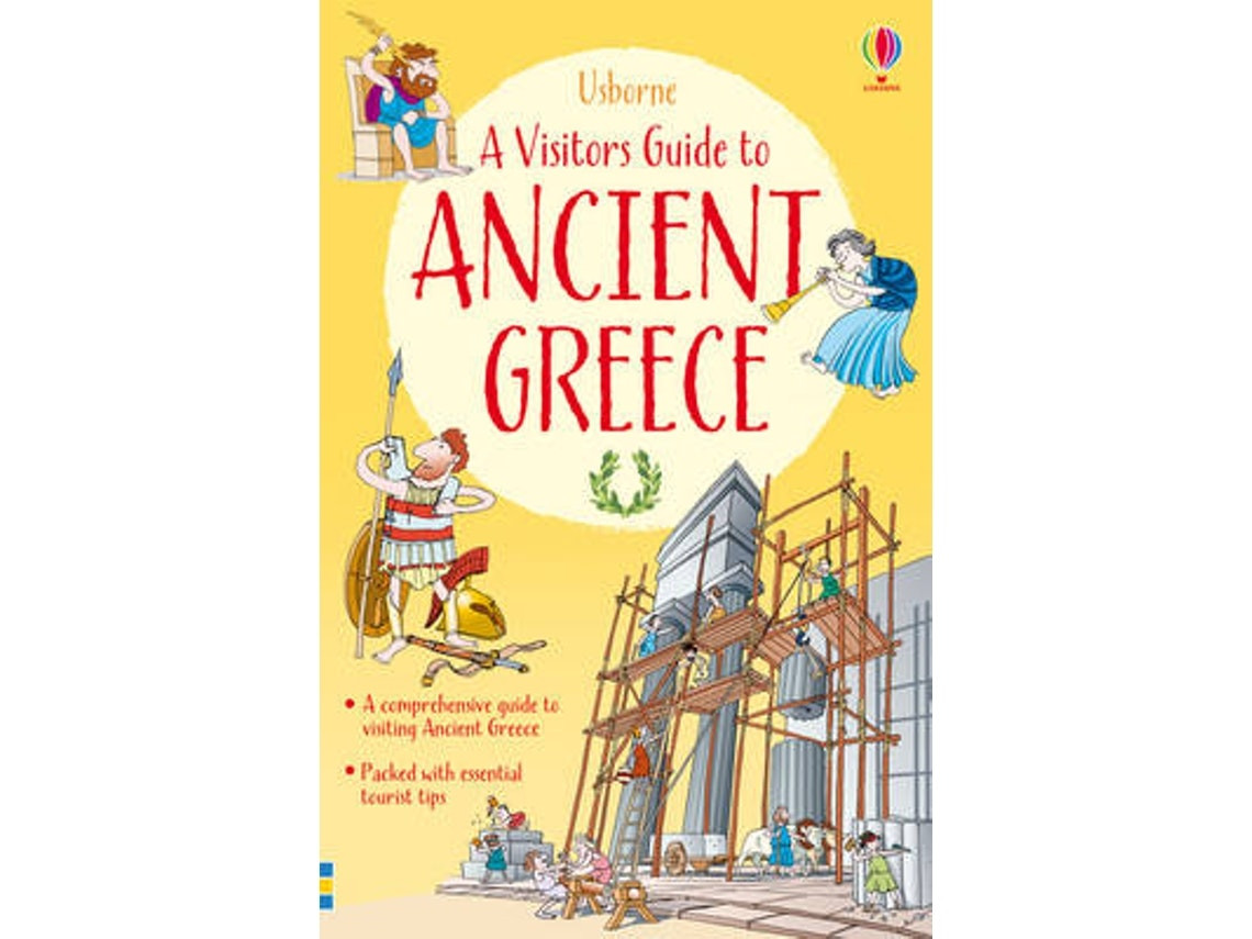 Visitor's Guide to Ancient Greece de Lesley Sims (Inglés)