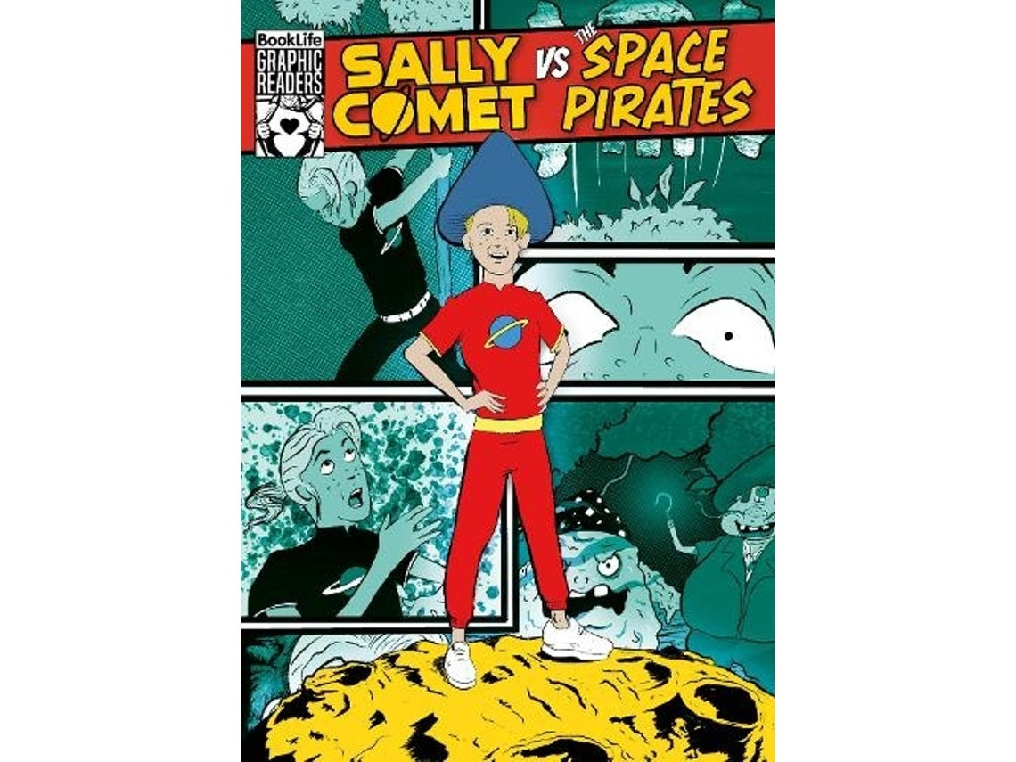 Sally Comet vs the Space Pirates de Robin Twiddy (Inglés)
