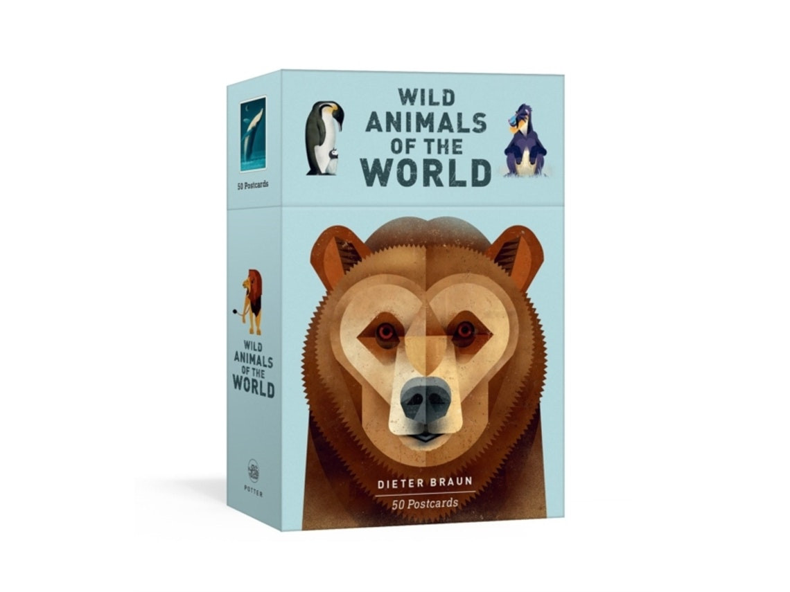 Wild Animals of the World de Dieter Braun (Inglés)