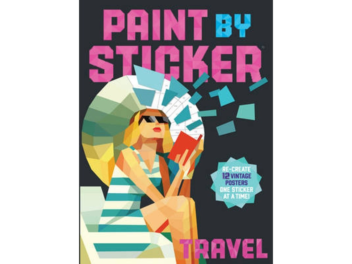 Paint by Sticker: Travel de Workman Publishing (Inglés)