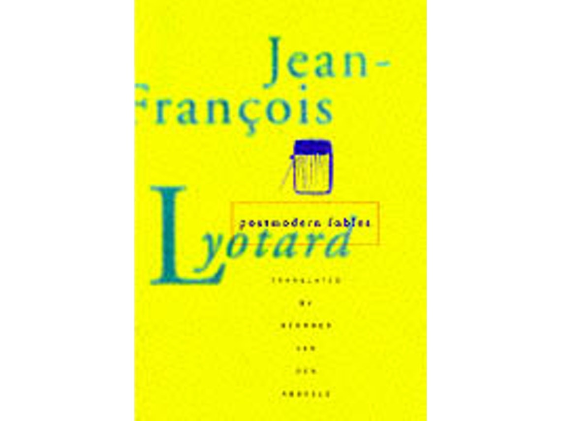 Postmodern Fables de Jean-Francois Lyotard (Inglés)