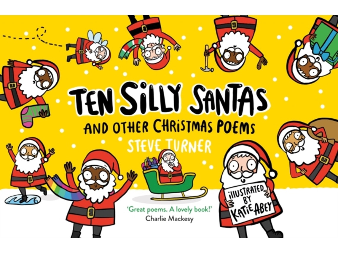 Ten Silly Santas by Steve Turner (English)