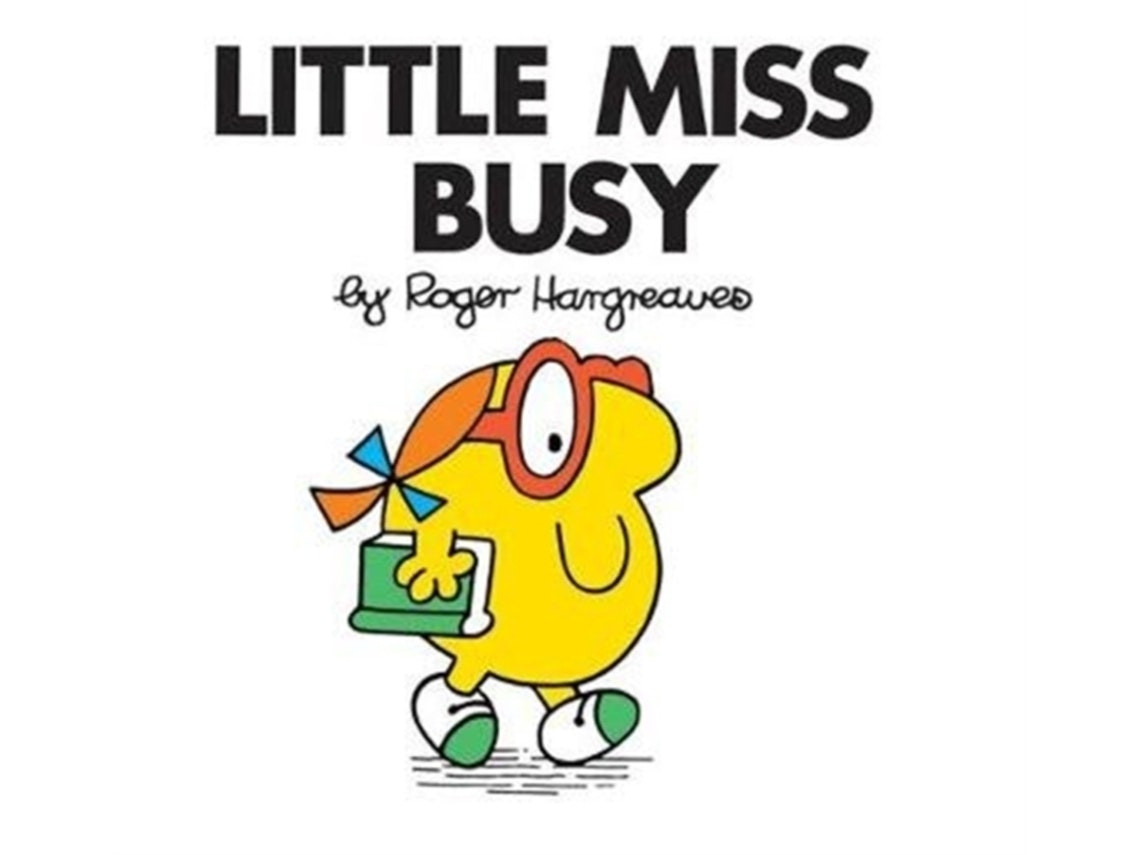 Little Miss Busy de Roger Hargreaves (Inglés)