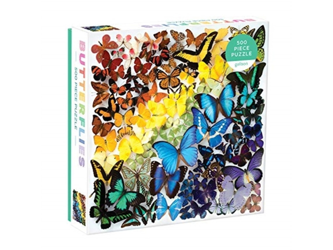 Puzzle Rainbow Butterflies de Created by Galison (Inglés)