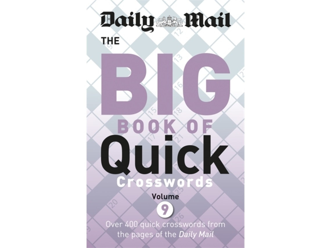 Big Book of Quick Crosswords 9 de Daily Mail (Inglés)