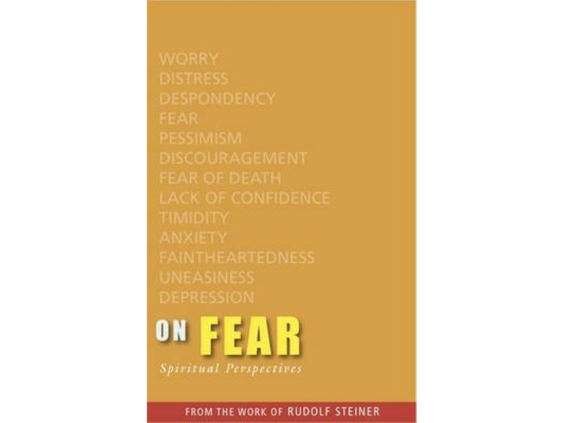 On Fear de Rudolf Steiner (Inglés)