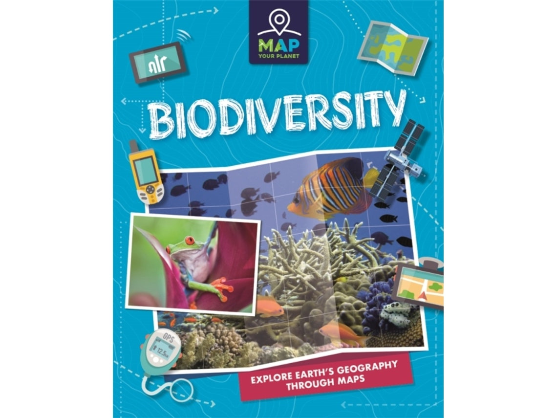 Map Your Planet: Biodiversity de Rachel Minay (Inglés)