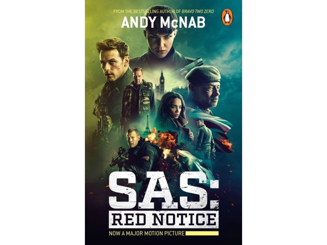 SAS Red Notice de Andy McNab (Inglés)