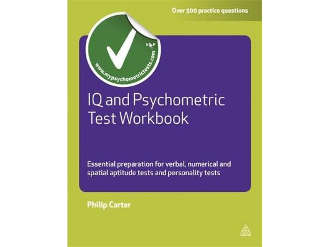 IQ and Psychometric Test Workbook de Philip Carter (Inglés)